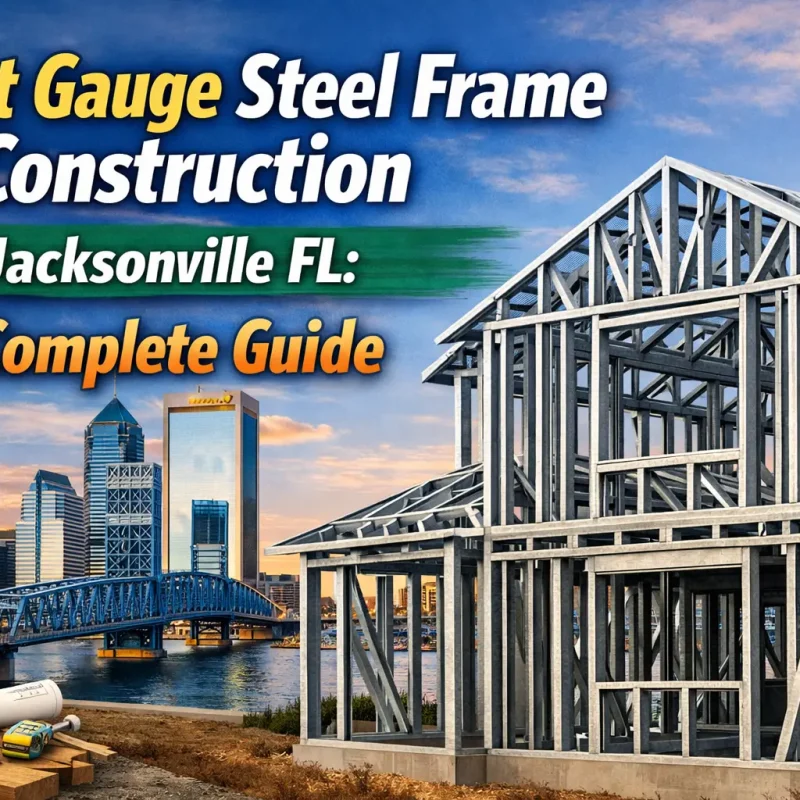 Light Gauge Steel Frame Construction in Jacksonville, FL | Complete Guide Light Gauge Steel Frame Construction in Jacksonville FL
