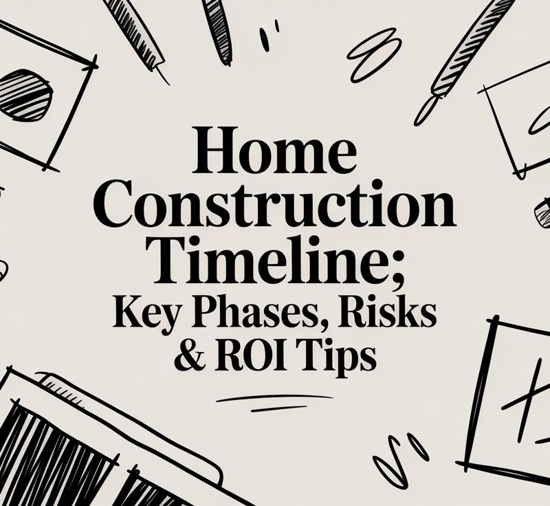 Home Construction Timeline: Key Phases, Risks & ROI Tips Home Construction Timeline: Key Phases, Risks & ROI Tips