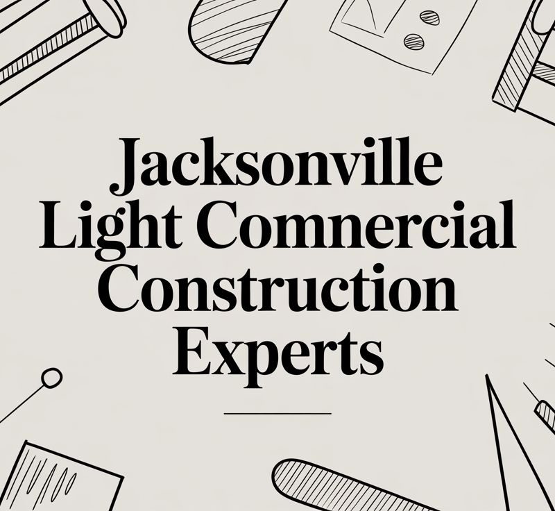 Jacksonville Light Commercial Construction Experts Jacksonville Light Commercial Construction Experts