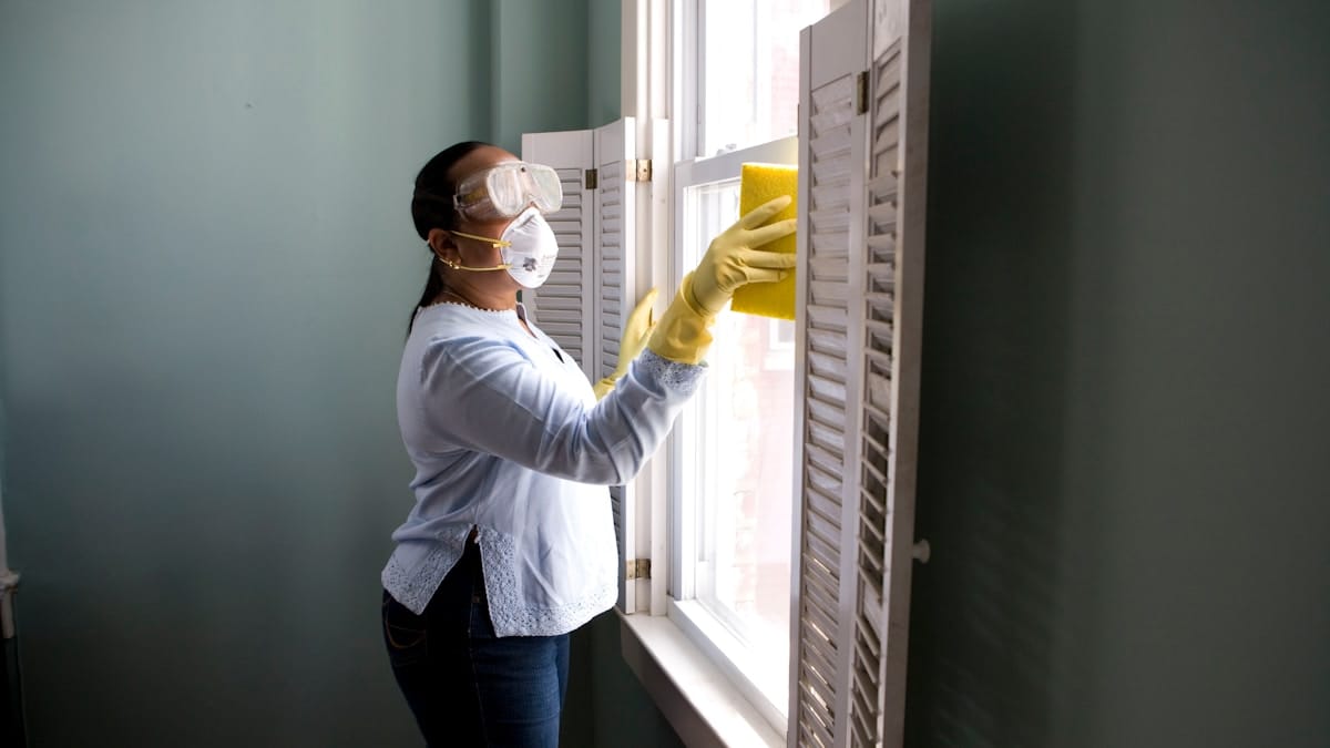 Real estate investor renovating rental property in Jacksonville Florida