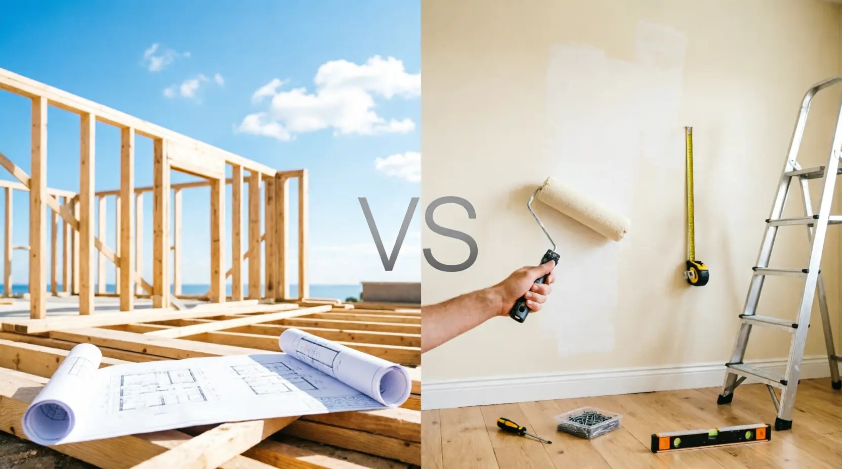 New Construction vs Renovation