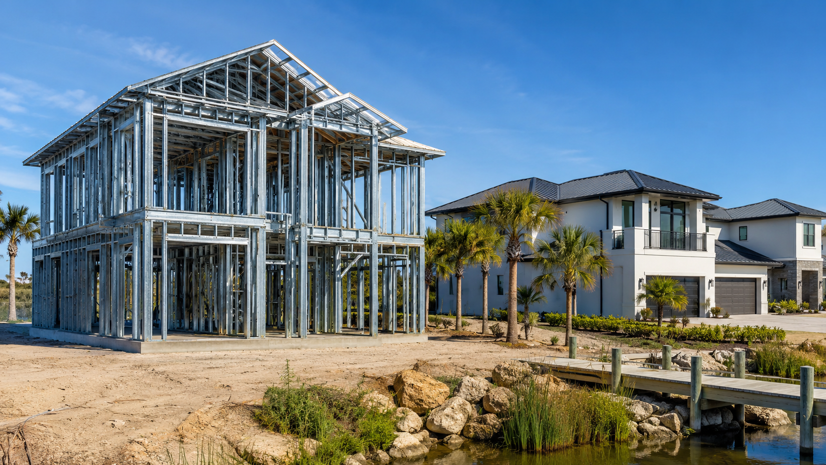 Are Steel-Frame Homes Worth It in Florida? A 30-Year Cost of Ownership Analysis — Ofir Engineering, Northeast Florida