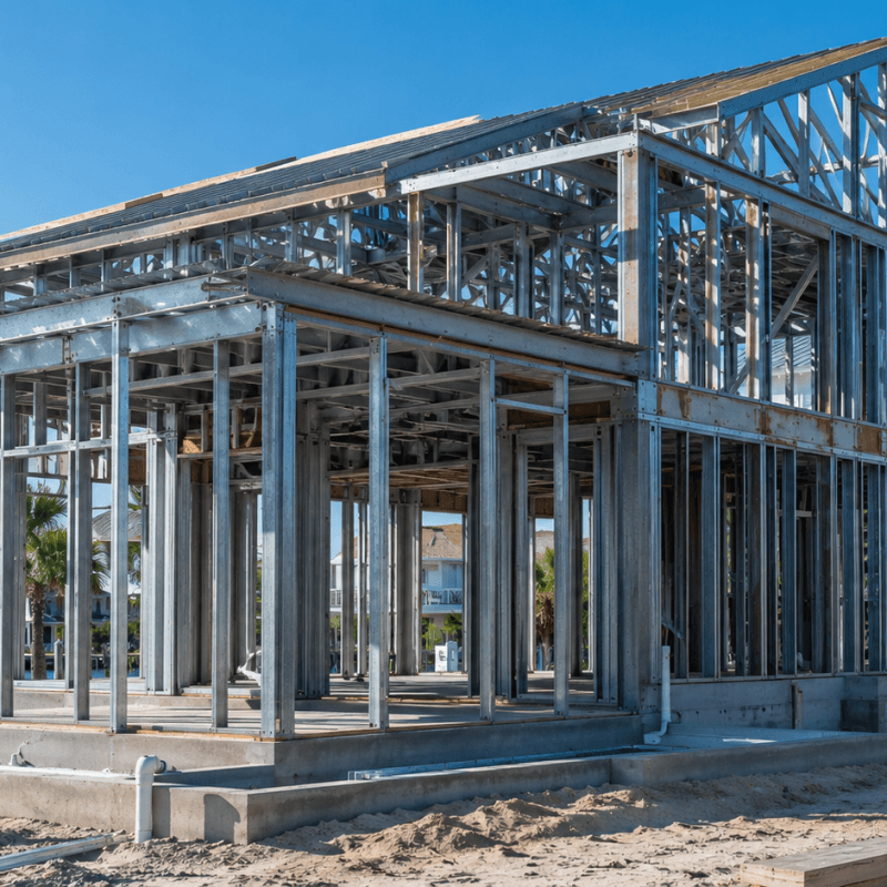 Do Steel-Frame Homes Rust in Florida's Humidity? The Galvanized Truth — Ofir Engineering, Northeast Florida