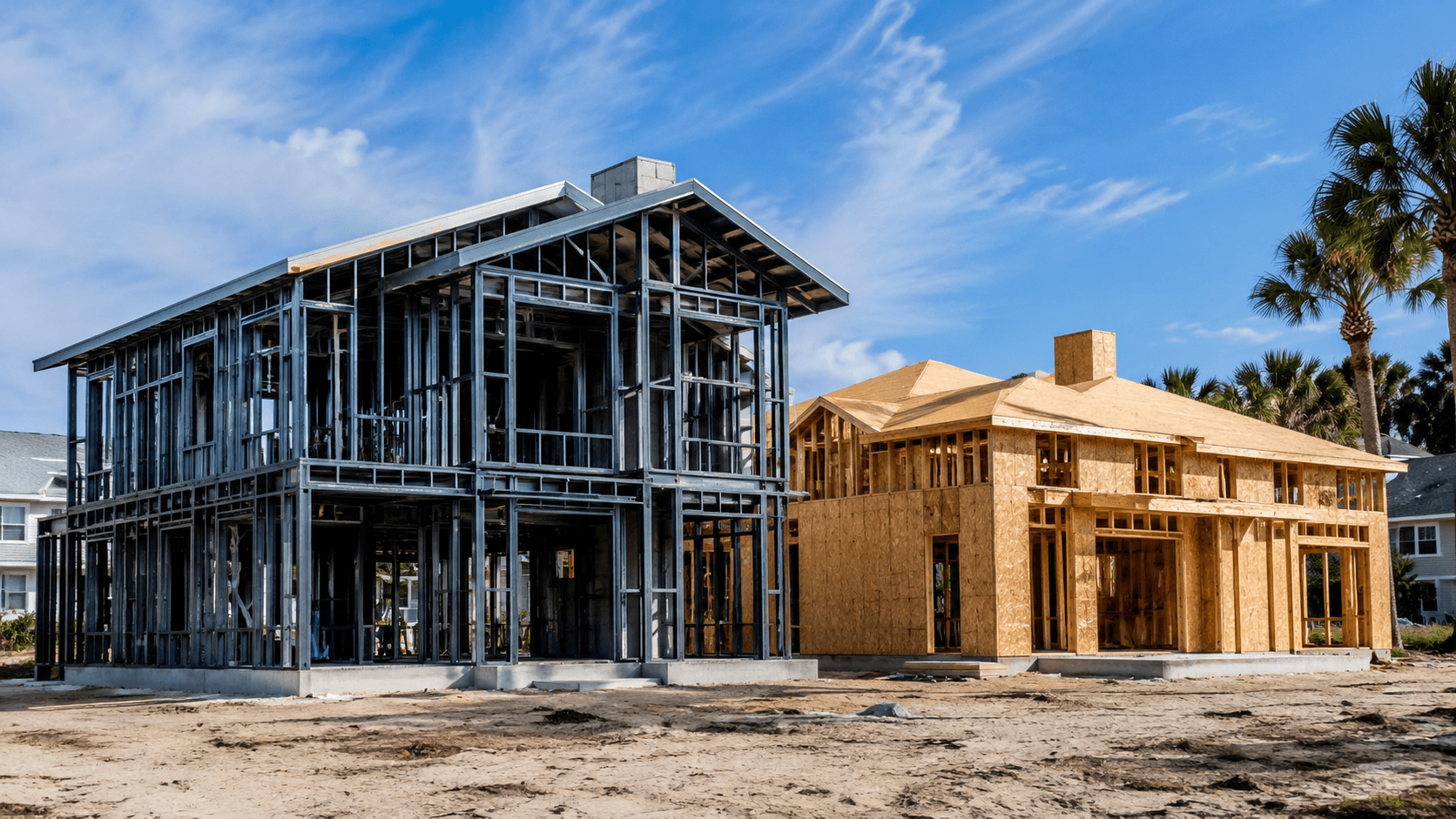 Does a Steel-Frame Home Cost More Than Wood in Florida? — Ofir Engineering, Northeast Florida
