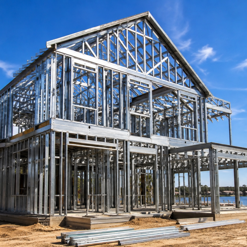 Steel Frame House vs Wood and Block Costs in Jacksonville, FL — Ofir Engineering, Northeast Florida
